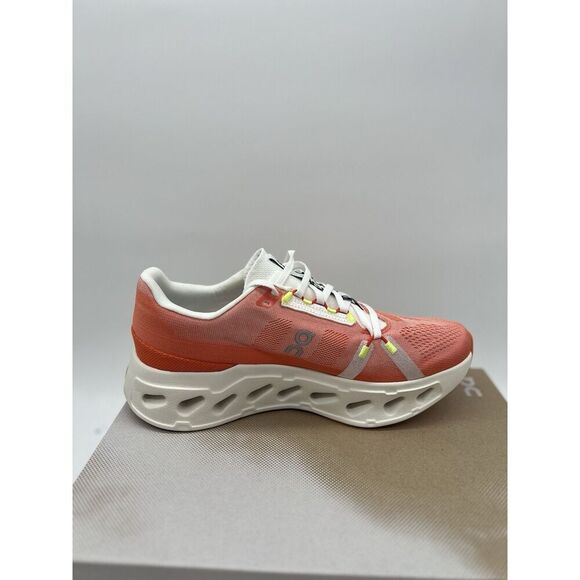 On Men's Cloudeclipse Running Shoes Flame Ivory NWB Size 11.5 - Picture 4 of 9